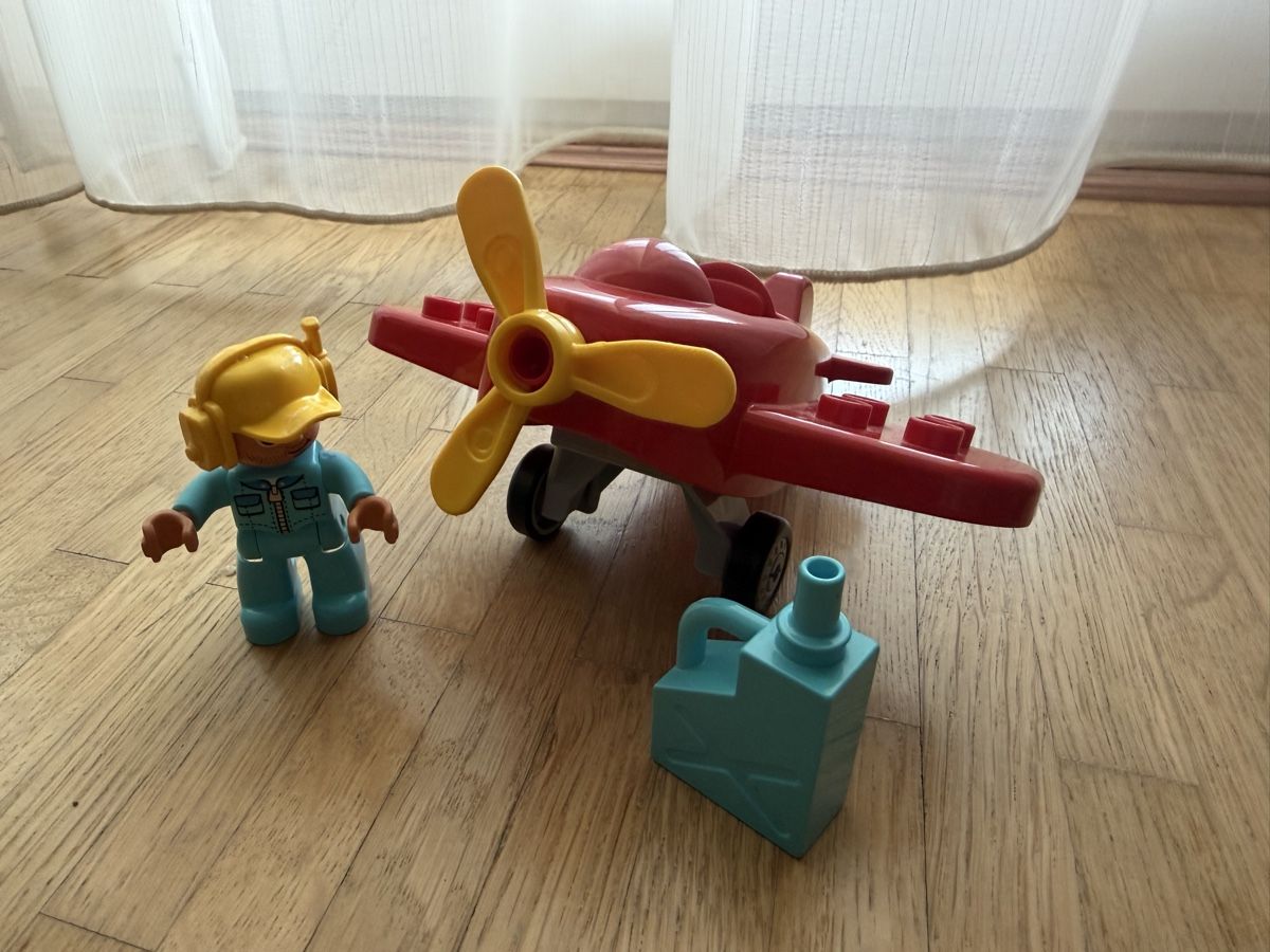 Lego Kit di costruzioni: Lego Duplo Flugzeug MIT BRIEFVERSAND – Usato da Wallisellen venduto da Kyoscsaj 2
