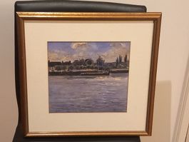 Roger Forissier (1924-2003): Schiffe am Ufer