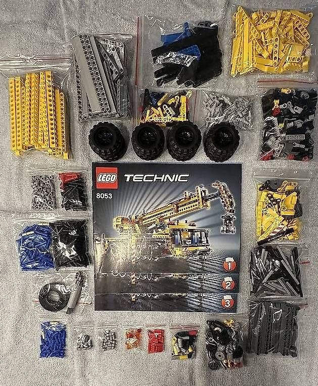 Kit di costruzioni: LEGO Technic 8053 Mobiler Kranwagen – Usato da Ostermundigen venduto da Bgoes 3