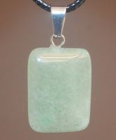 Halskette Y-683 – Rechteck – Aventurin – ca. 2x1,5cm