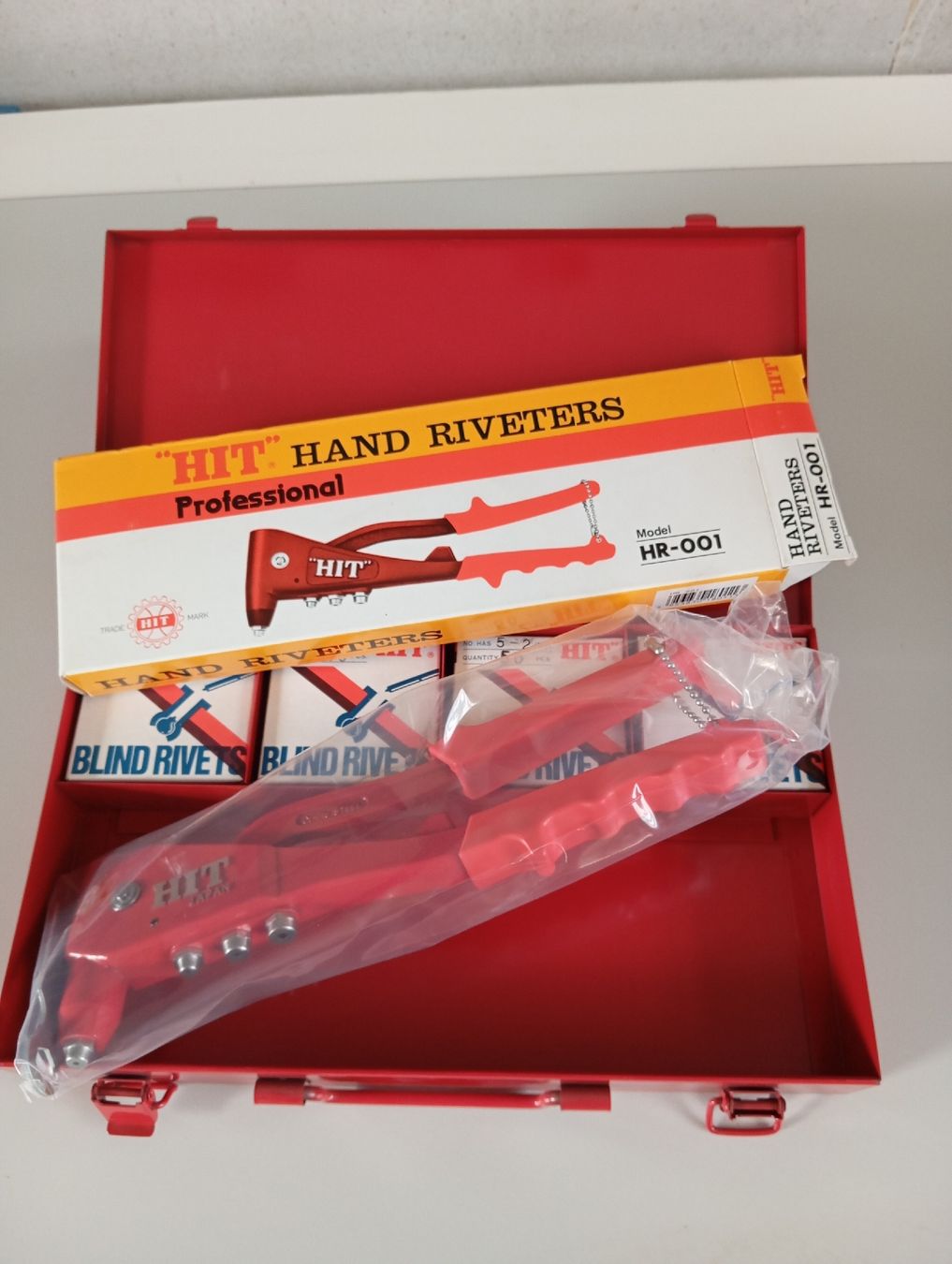 Tutti gli attrezzi: Neues Hand Nieten-Set mit blind Nieten – Nuovo (secondo la descrizione) da Pfyn venduto da Pat753 1