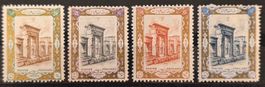 Persien 1914 Ahmad Schah Persepolis 4 Toman-Werte MLH *