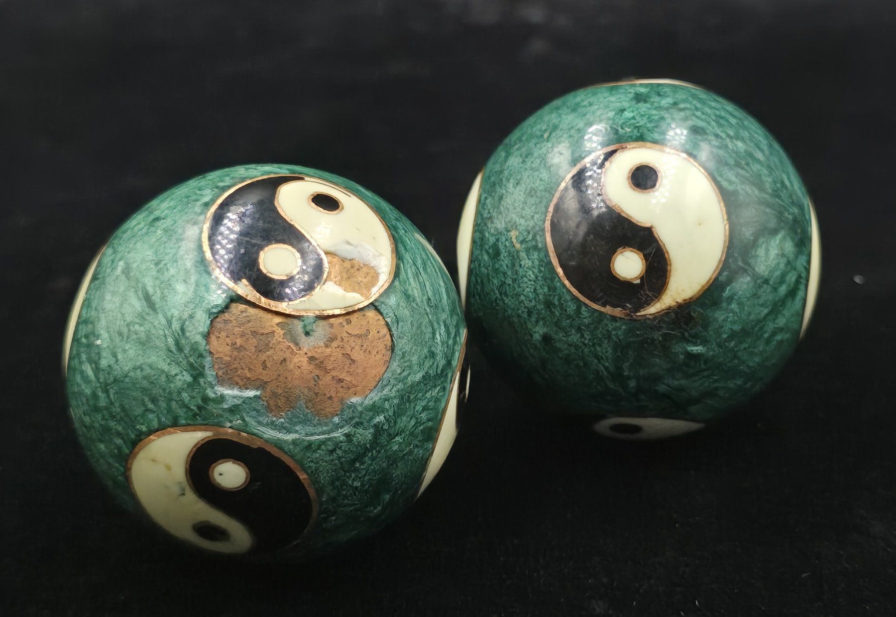 Dispositivi per massaggi: Chinesische Baoding- Kugeln Gesundheitsbälle – Usato da Rorschacherberg venduto da snOOpydOg11 6