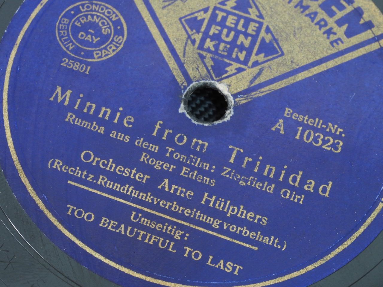 Schallplatten: DISQUES 78 TOURS – Gebraucht aus Lausanne von Leag 1
