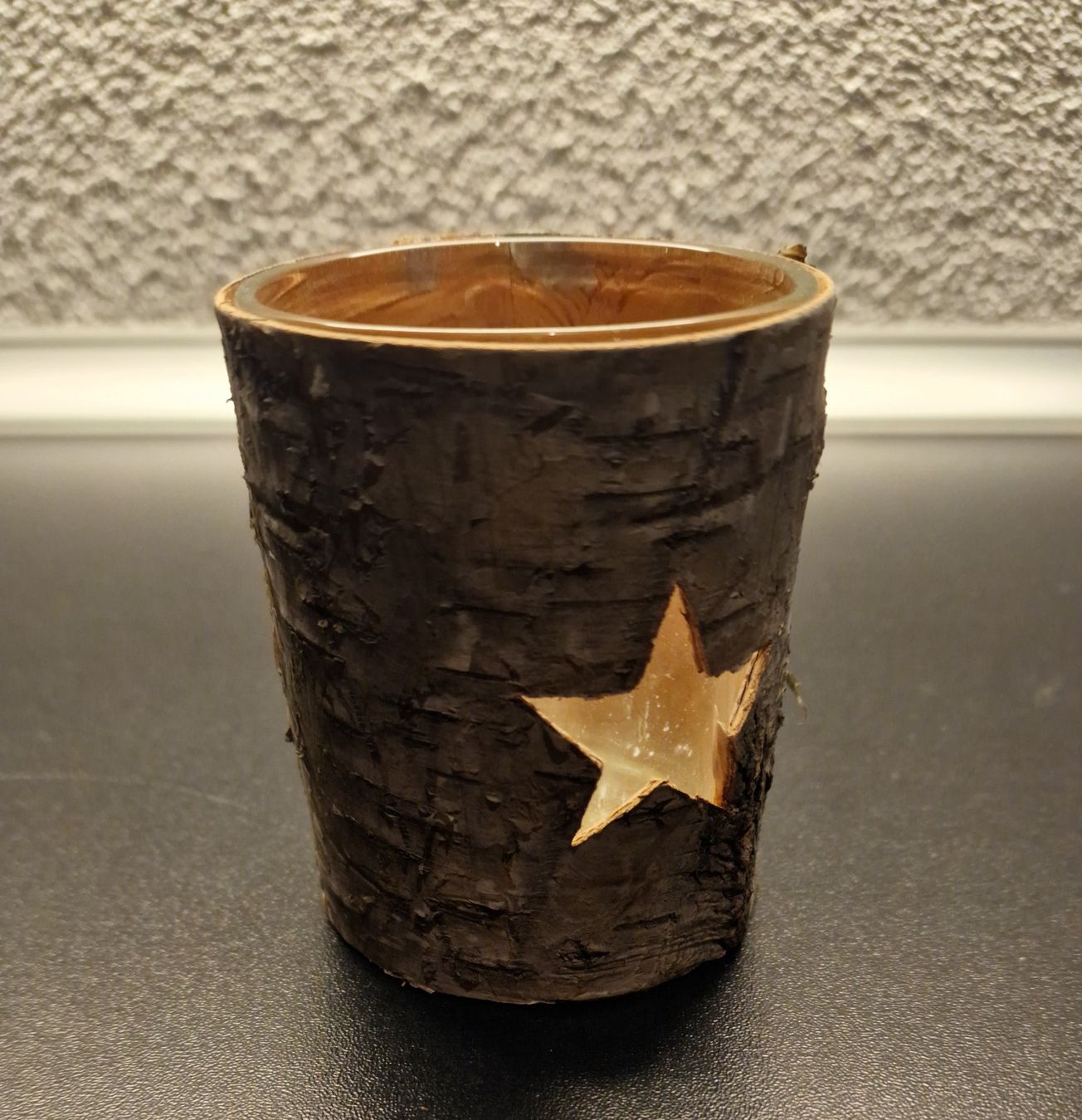 Tutte le decorazioni: Weihnachtsdeko, Windlicht, Teelicht Baumrinde – Nuovo (secondo la descrizione) da Nebikon venduto da Japostyle