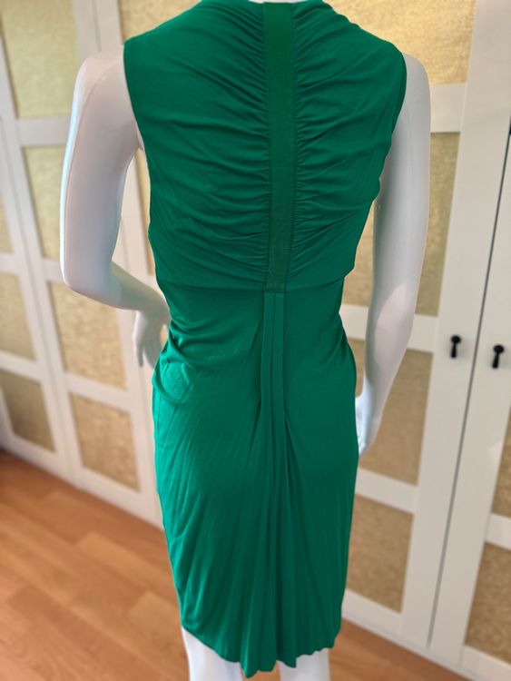 HOSS INTROPIA emerald green Grecian cocktail dress. 3