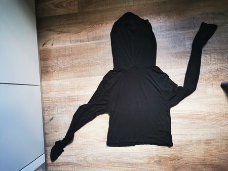 Damen Hoodie schwarz Grösse M
