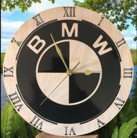 BMW Wanduhr, Motorsport , Top Zustand, Batterie
