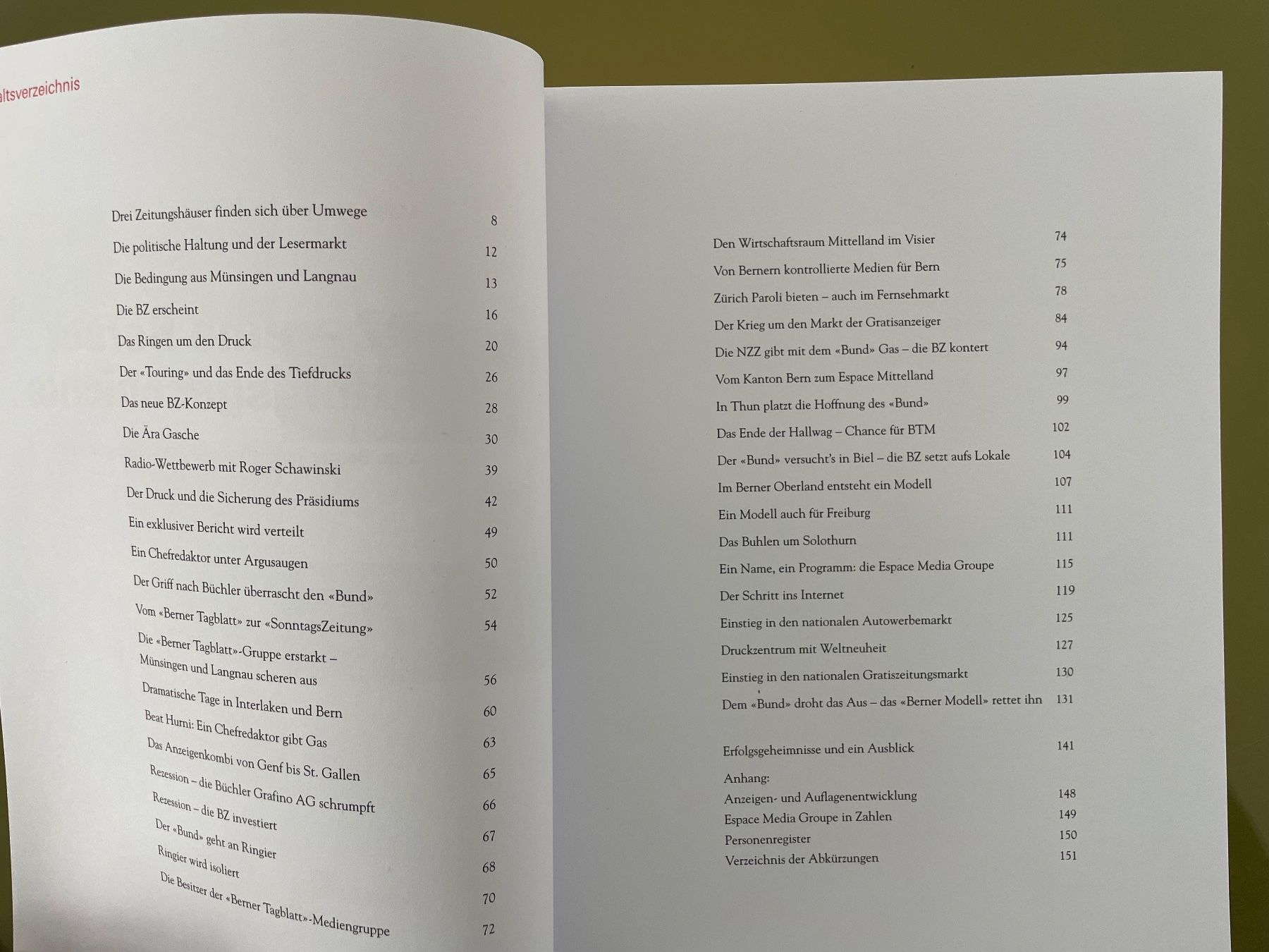 Libri: BZ eine Berner Erfolgsgeschichte, 2004 – Usato da Sutz venduto da fx05 2