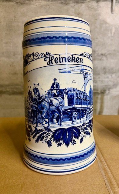 Tutte le decorazioni: Chope à bière Heineken Bleu de Delft – Nuovo (secondo la descrizione) da Perly venduto da inf_jnp6 1