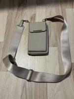 Schöne beige-farbene GELDBÖRSE mit HANDY-FACH  / O.V.P.