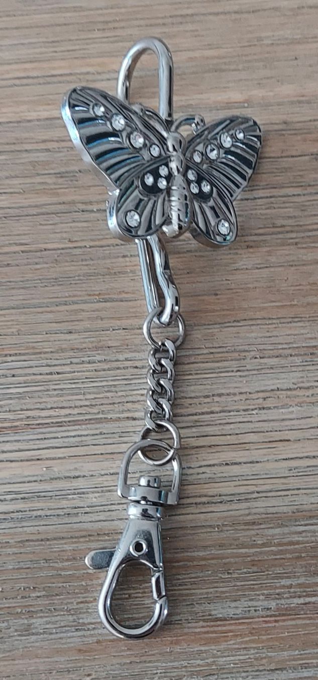 Quincaillerie: Handtaschenhalter Schmetterling mit Strass – Neuf (Voir description) à Basel par Mazzo84