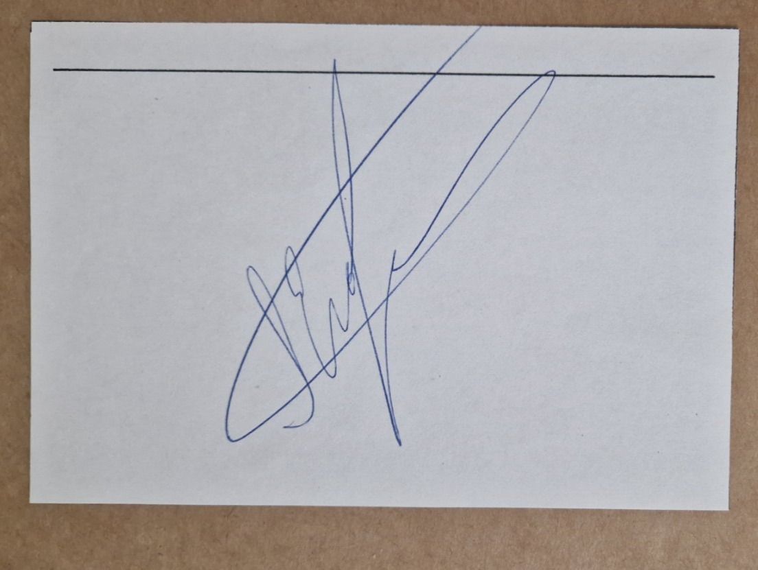 Autografi: Grigori Egorov - Leichtathletik -handsigniert – Usato da Menziken venduto da Autogramme