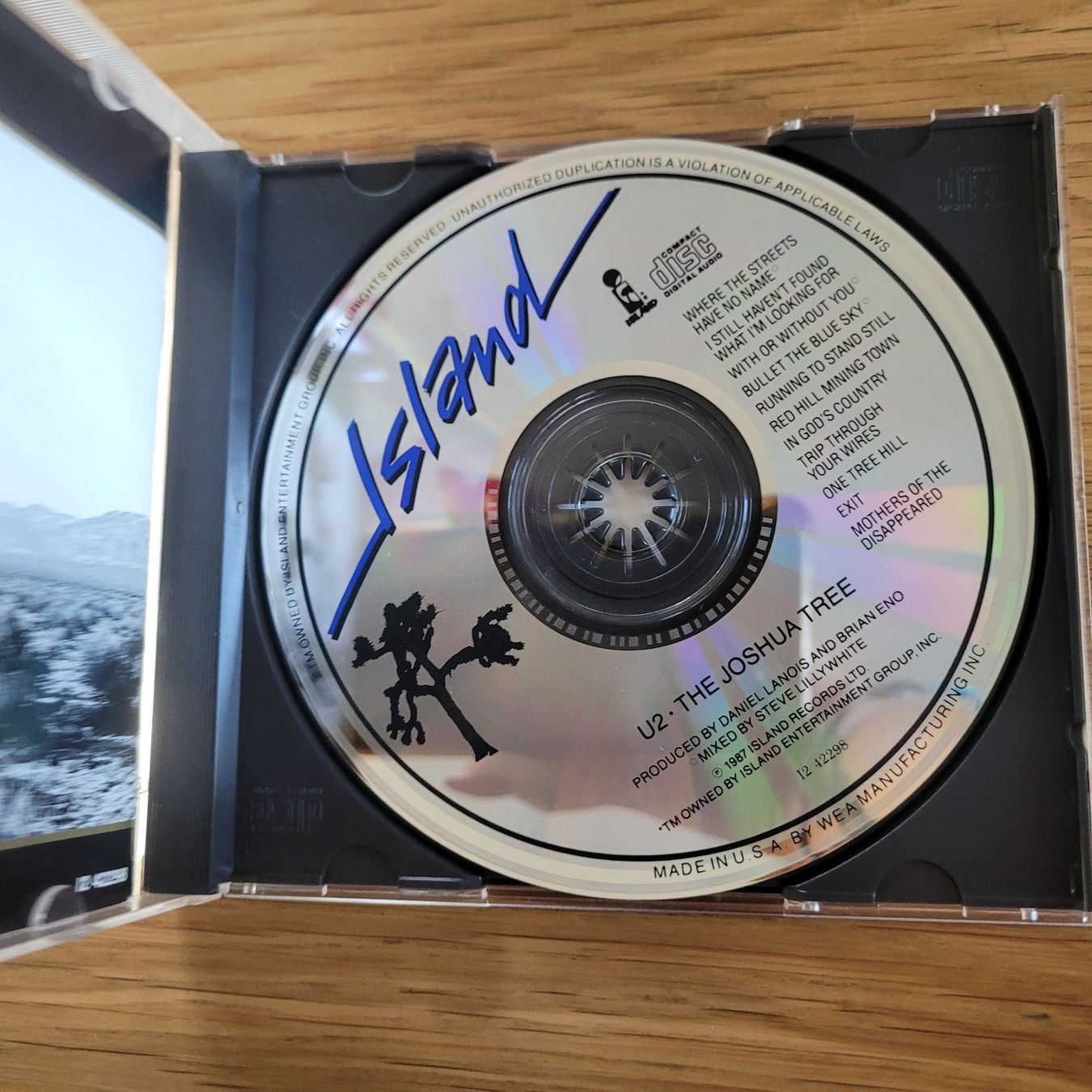 CDs: CD U2 The Joshua Tree – D'occasion à Biel/Bienne par Destockweb 1