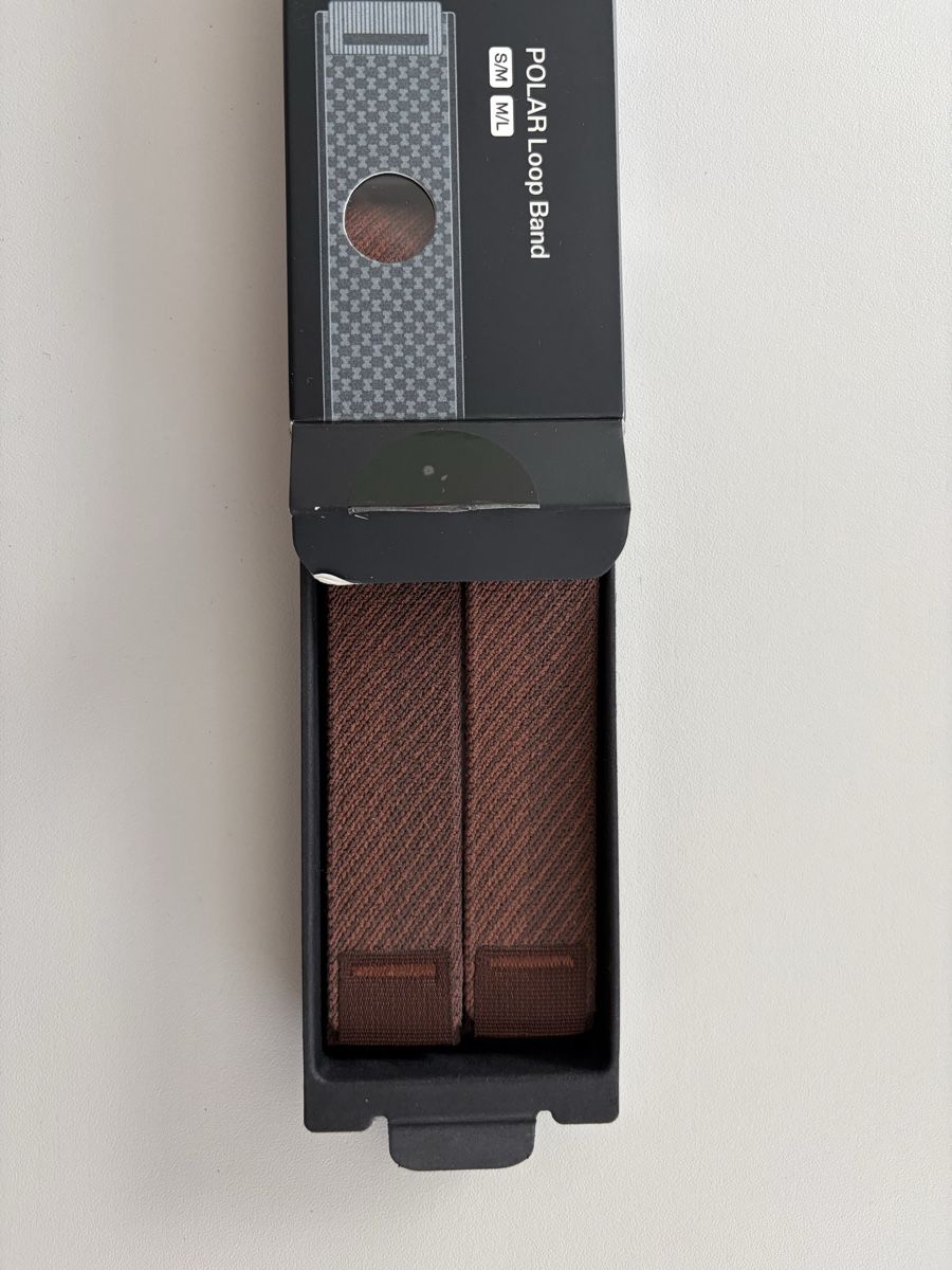 Bracciali & Braccialetti: Polar Loop Armband, Grösse S/M/L, Braun – Nuovo e nell'imballaggio originale da Ibach venduto da Salem7 1