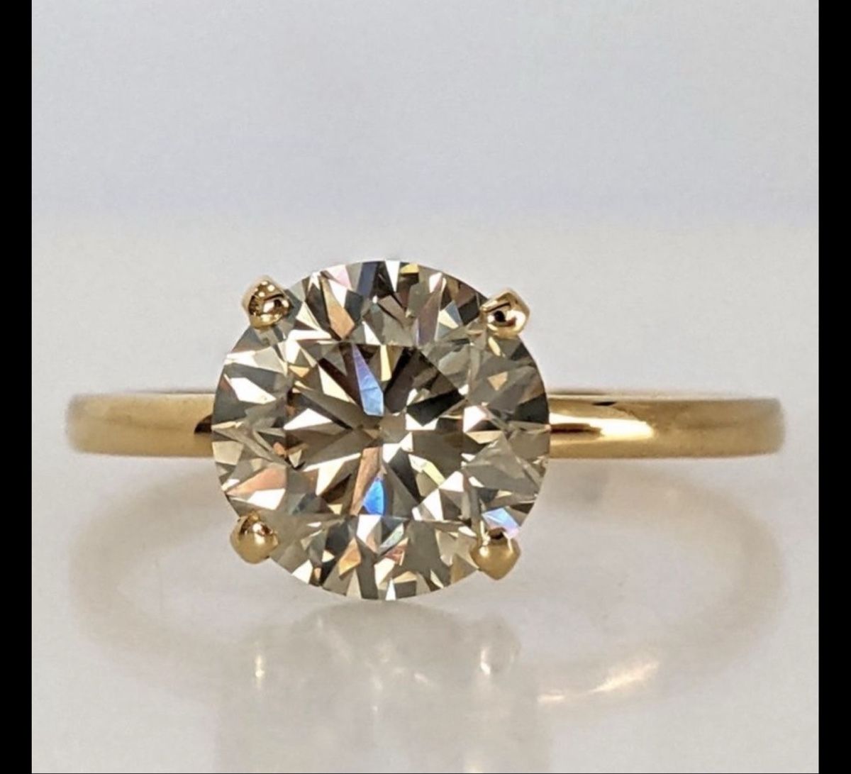 Anelli: NATURAL DIAMANT– Ring 2,31 ct – Nuovo e nell'imballaggio originale da Vernier venduto da Shabir_dargai