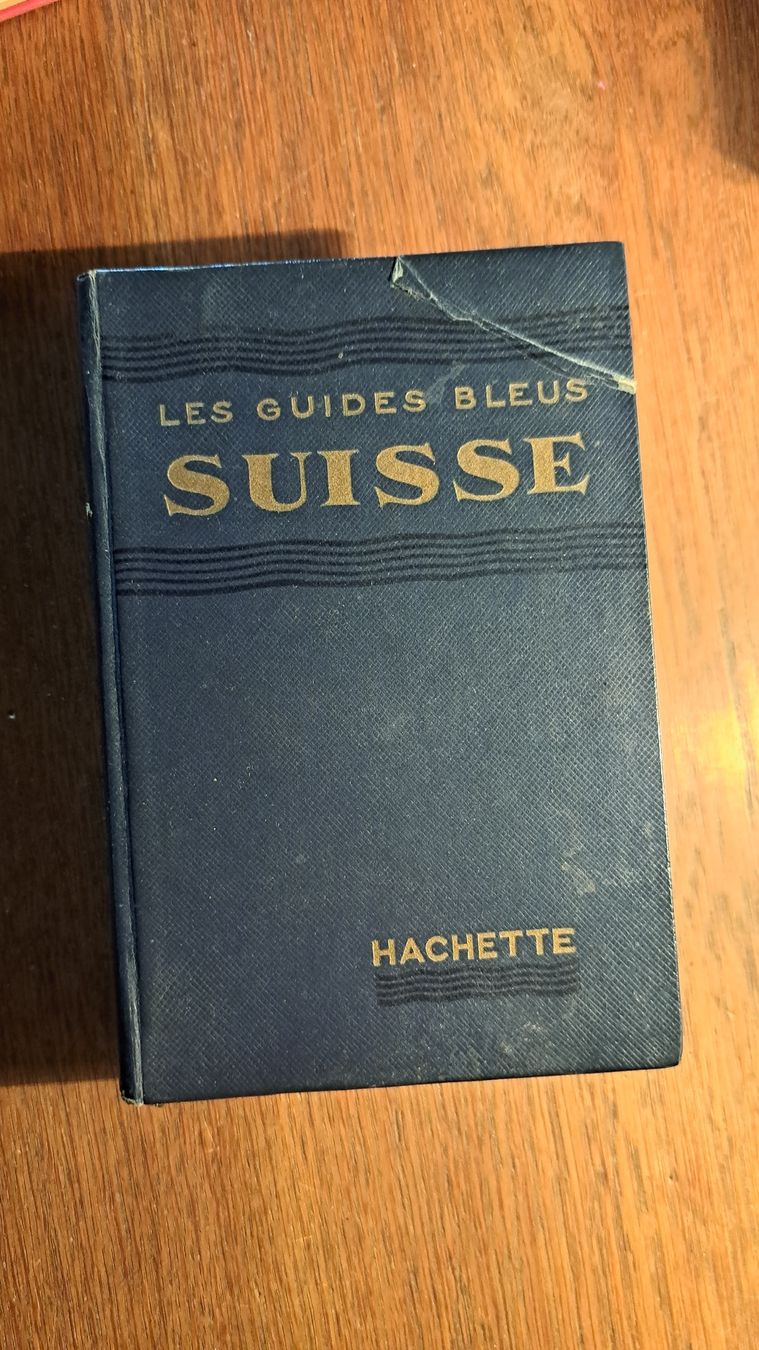 Libri: Ancien Guide Bleu Suisse 1956 -  – Usato da Pailly venduto da jme99
