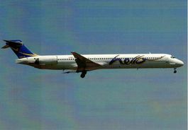 Ansichtskarte Nr.11 Hello MD-90 HB-JIA