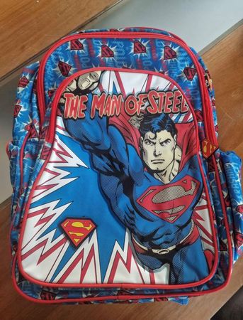 Rucksack Superman Man of Steel Kinder Rucksack, neu