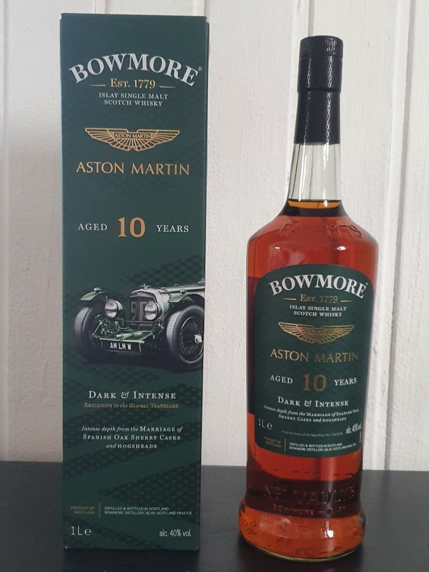 Bowmore Bevande alcoliche: Bowmore Aston Martin 10y – Nuovo e nell'imballaggio originale da Langnau am Albis venduto da jer_pm72