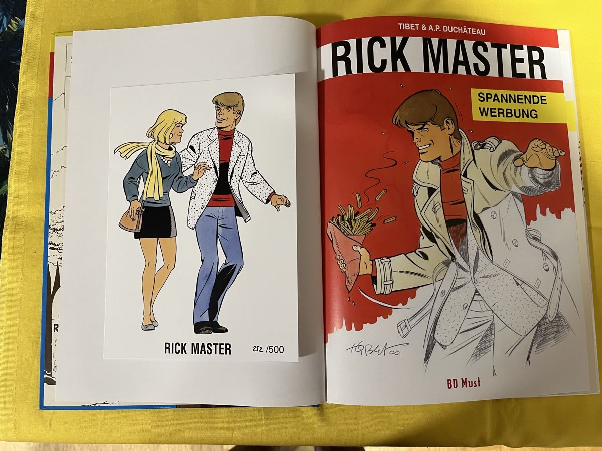 Fumetti: Rick Master Spannende Werbung Comic BD Must guter Zustand – Nuovo (secondo la descrizione) da Oberentfelden venduto da kar_sd97 5