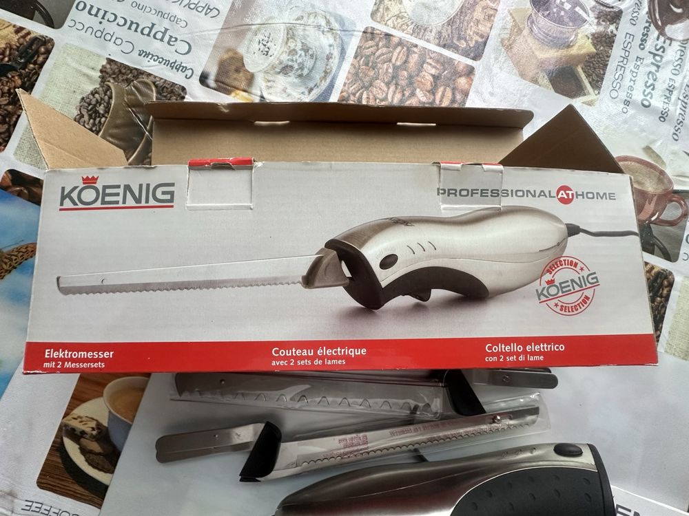 Elektrisches Brustmesser Akku - Messerset Für Fleisch Und Geflügel