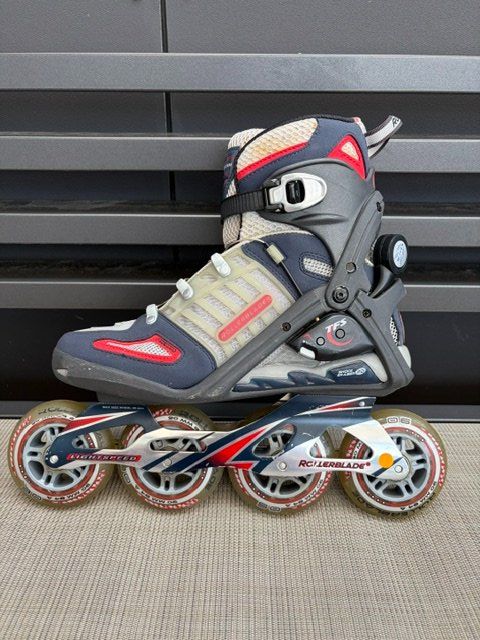 Inline-Skating & Rollschuhe: Rollerblade Aero 90 Lightspeed Gr. EU 40,5 / UK 7 / US 8 – Gebraucht aus Hohenrain von Kiendan