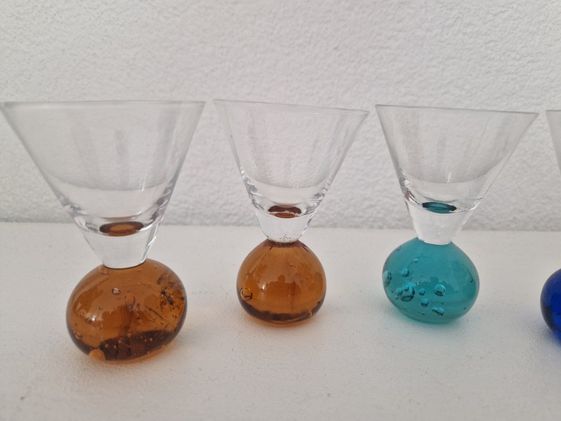 Bicchieri: 5 bunte Schnaps Gläser – Usato da Sion venduto da ericek 2