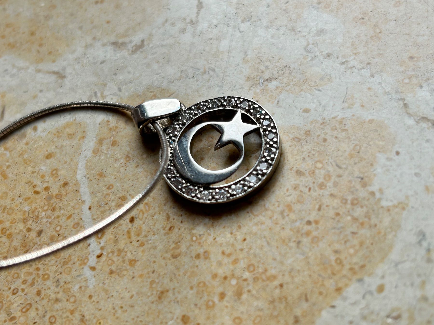Catenine: Schlangenkette Silber + Türkische Flagge – Usato da Laufen venduto da Bellavitaboom 8