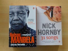 2 englische Bücher - Nick Hornby - Bio. Neson Mandela