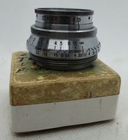Carl Zeiss Jena Tessar 1:3.5 f = 5 cm Lens, Rare