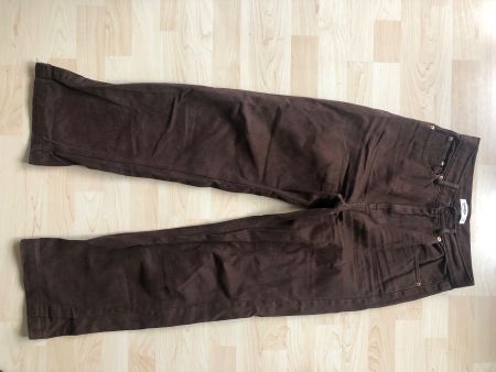 braune Jeans Pull&Bear Gr. 38, weiter Schnitt