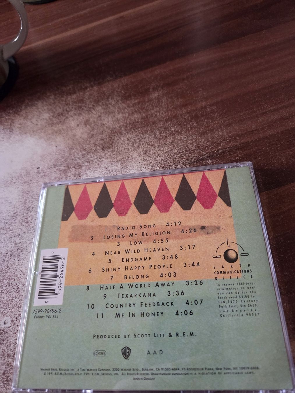CDs: R.E.M. - Out Of Time – D'occasion à Wattenwil par Mage66 1
