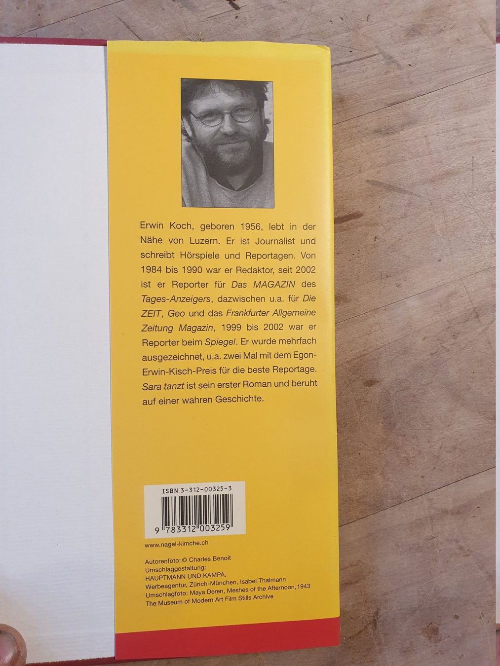 Bücher: Sara Tanzt Erwin Koch Nagel & Kimche – Gebraucht aus Zürich von loosebone 3