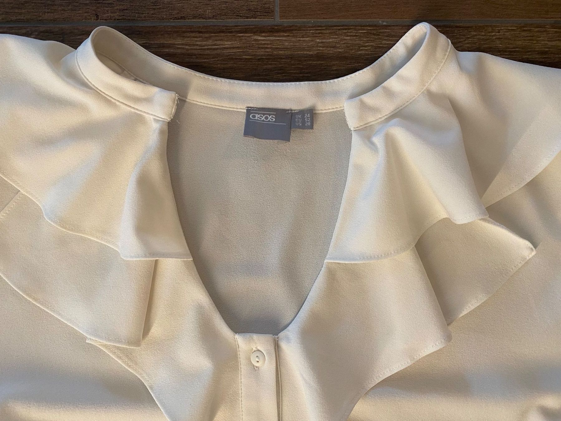 Asos Camicette: Asos Bluse langarm cremeweiss Gr. 52 – Usato da Pratteln venduto da a23_j2gs 4