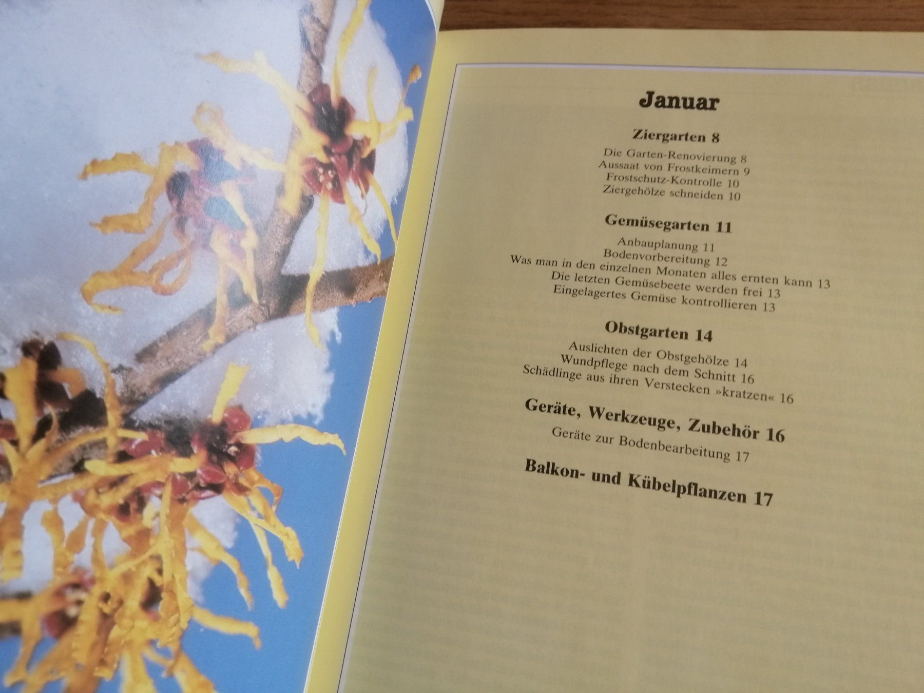 Bücher: Buch Der Garten im Jahreslauf – Gebraucht aus Langenthal von Handstrick 6
