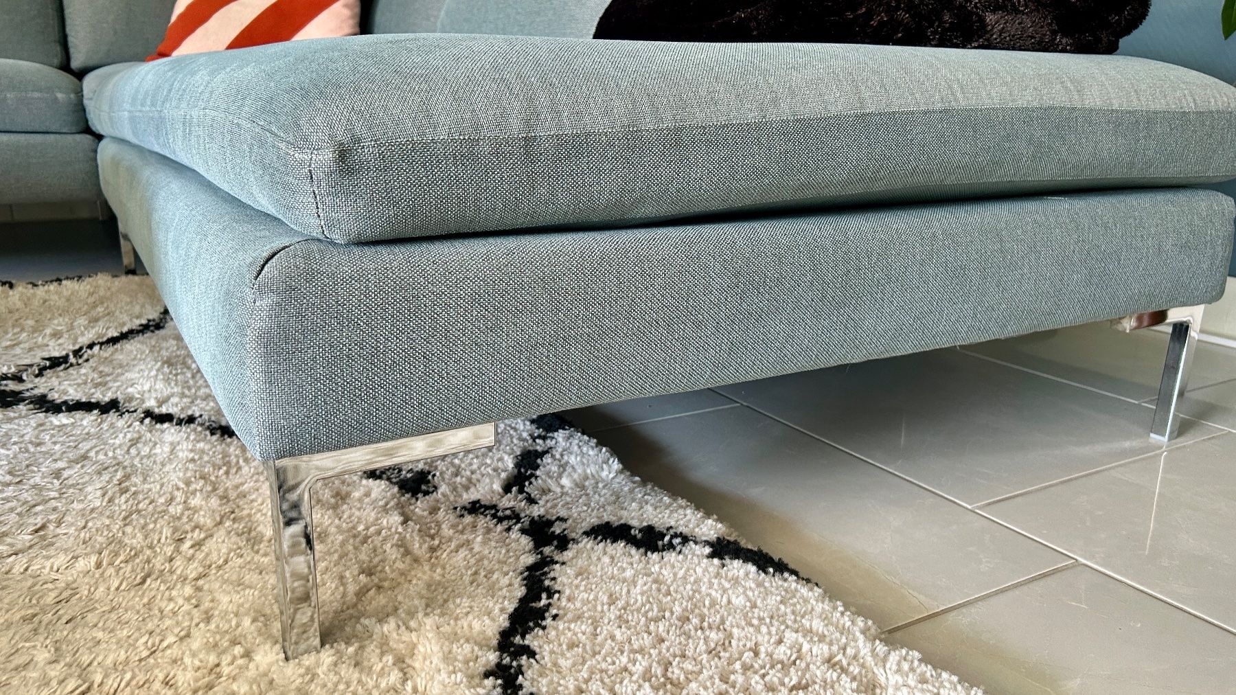 Interio Divani: Ecksofa Newton rechts Türkis – Usato da Zürich venduto da H725 1