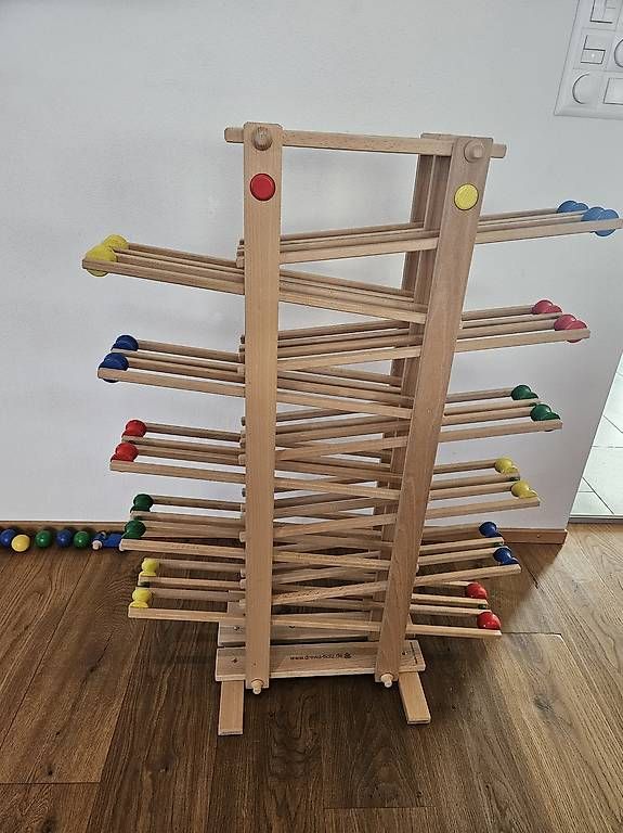 Spielzeuge: Doppel Kugelbahn 100 cm – Gebraucht aus Heiligkreuz (Mels) von Knorrin 4