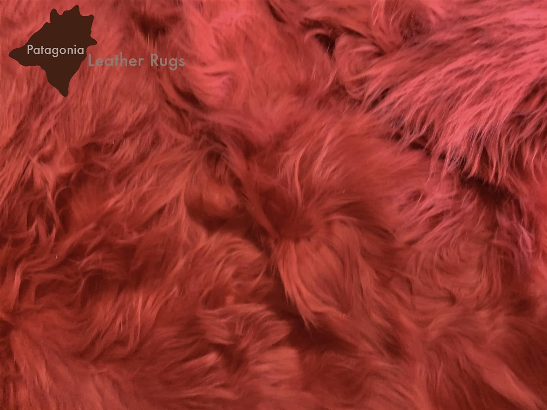 Poltrone: Lammfell Sitzsack Red – Nuovo e nell'imballaggio originale da Arbedo venduto da patagonialeatherrugs 4