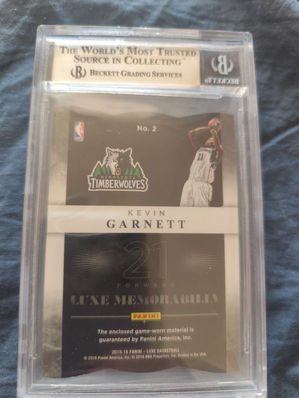 Nba Sammelbilder & Trading cards: Kevin garnett becket 8.5 – Gebraucht aus Greifensee von mar_ngk5 1