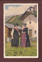 VALAIS - Costumes du Val d'Hérens // pli //