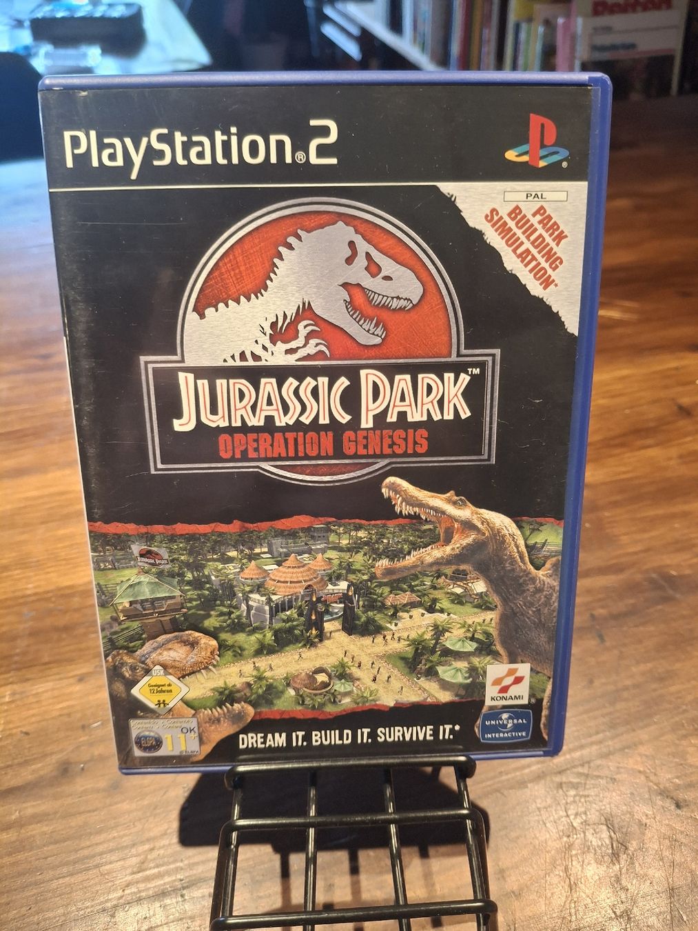 Jeux: Jurassic Park Operation Genesis PS2 Park Building Simulation – D'occasion à Heimenschwand par fahrni01