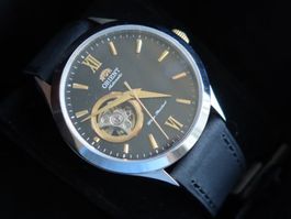 Edle Orient Open Heart Automatikuhr