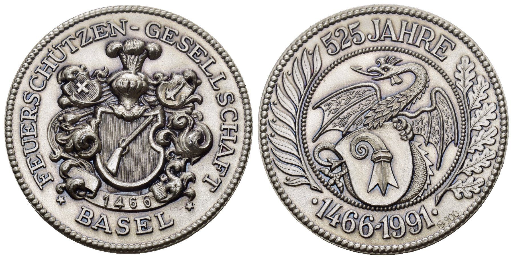 Médailles: Basel 1991 – D'occasion à Bern par numismatictops