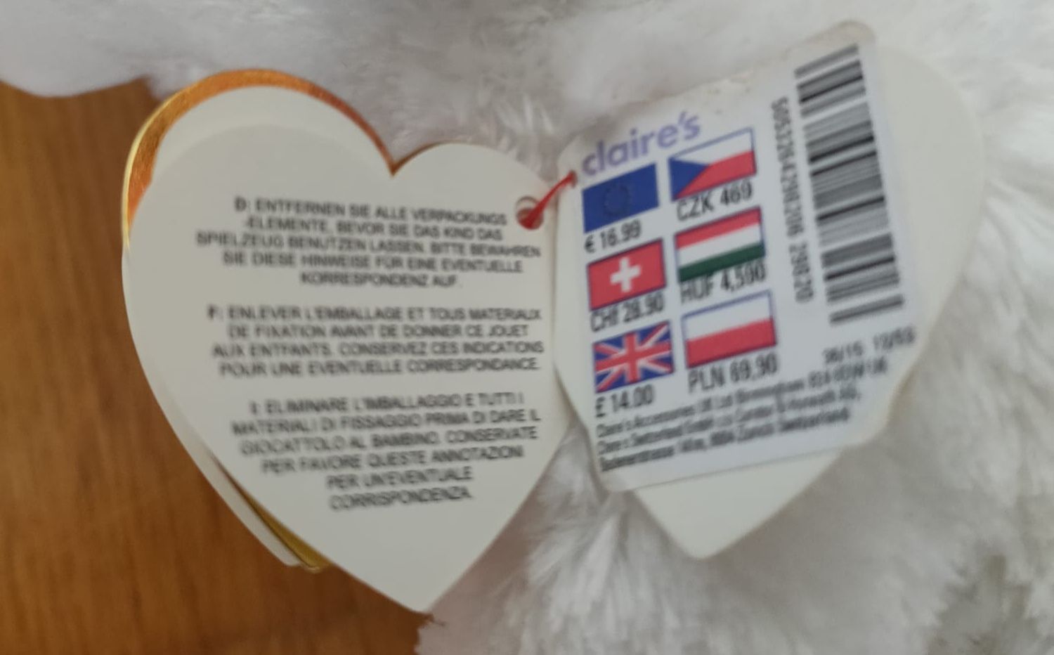 Giocattoli: Beanie Boo's Unicorn – Usato da Luzern venduto da Luzern_Energy 1