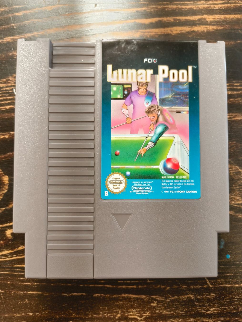 Nintendo Giochi: Lunar Pool Nintendo NES – Usato da Giubiasco venduto da Ticinerd 2