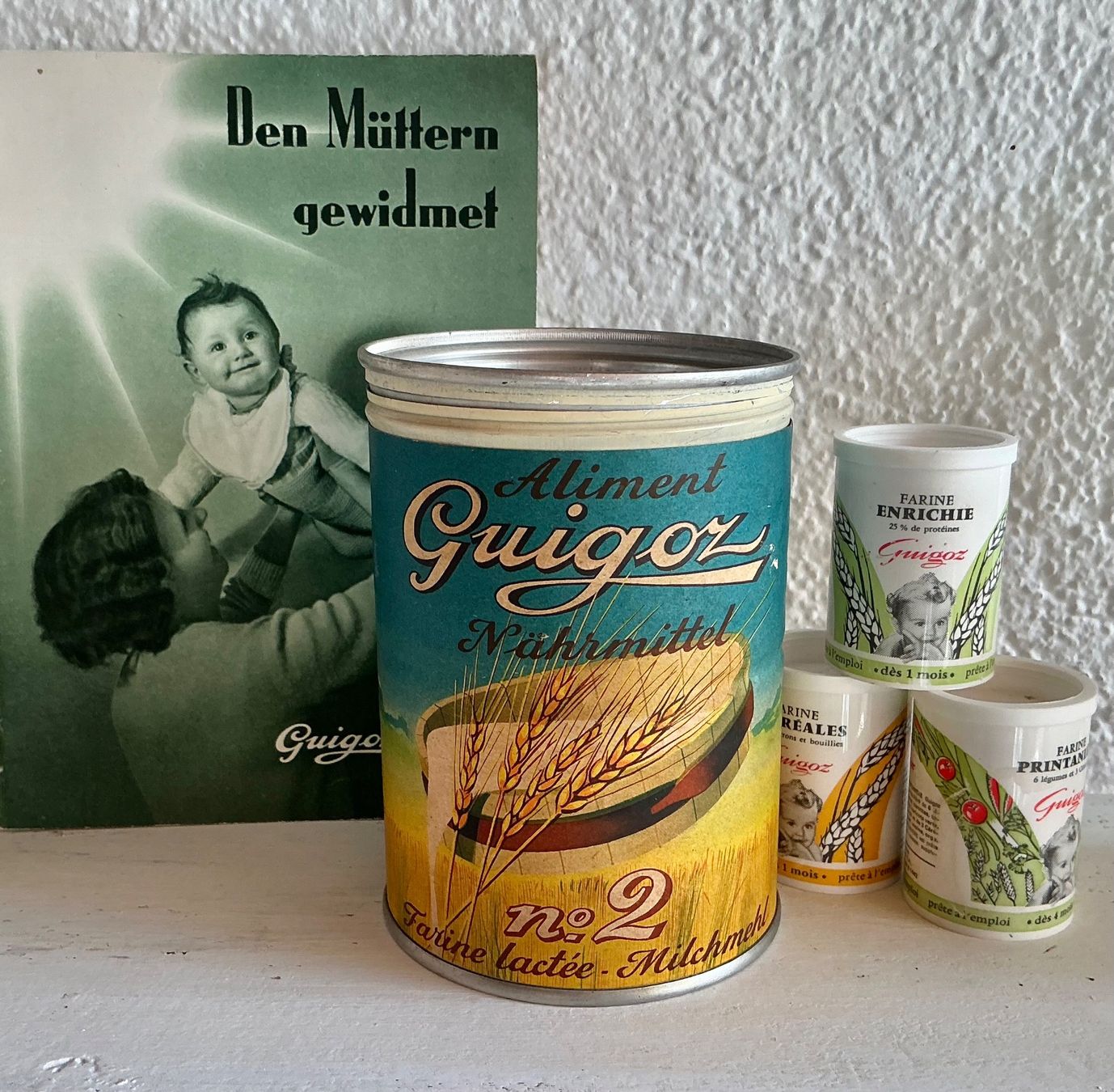 Dosen: ALTE GUIGOZ MILCHMEHL DOSE – Gebraucht aus Zell LU von Silvermemory