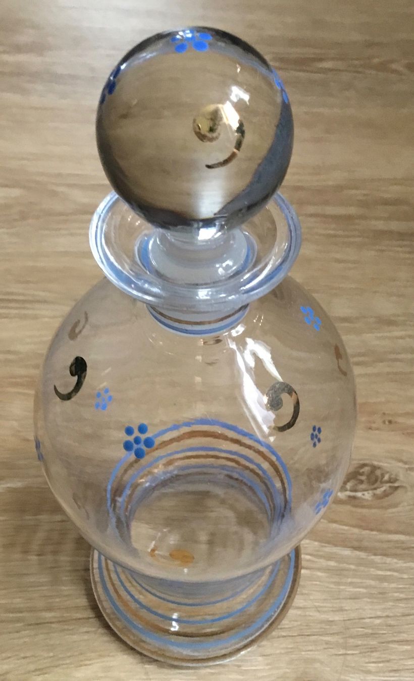 Caraffe: Glas Karaffe 60er Jahre – Usato da Schlieren venduto da Jeajet 3
