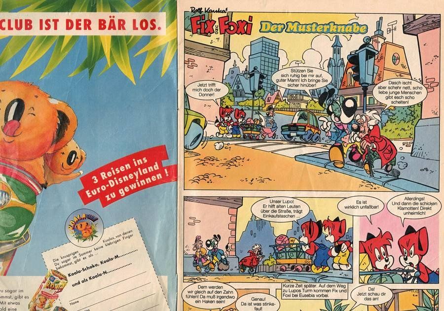 Fumetti: Fix und Foxi Heft 30/1992 - Comic - Der Musterknabe – Usato da Walenstadt venduto da Numis68 2