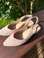 Peter Kaiser Slingpumps suede pink Gr. 4 neuwertig